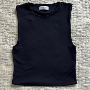 Babaton Classic Black Sleeveless Top
